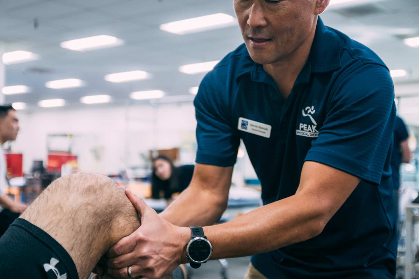 Physical therapy treatment at Peak